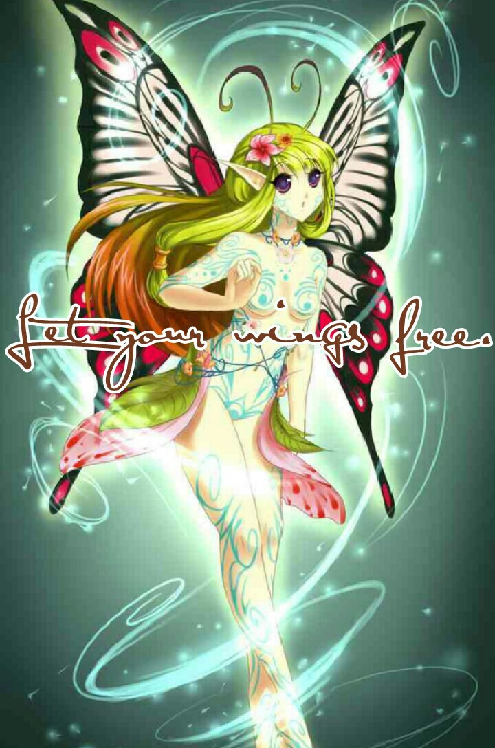 Anime fairies and pixies