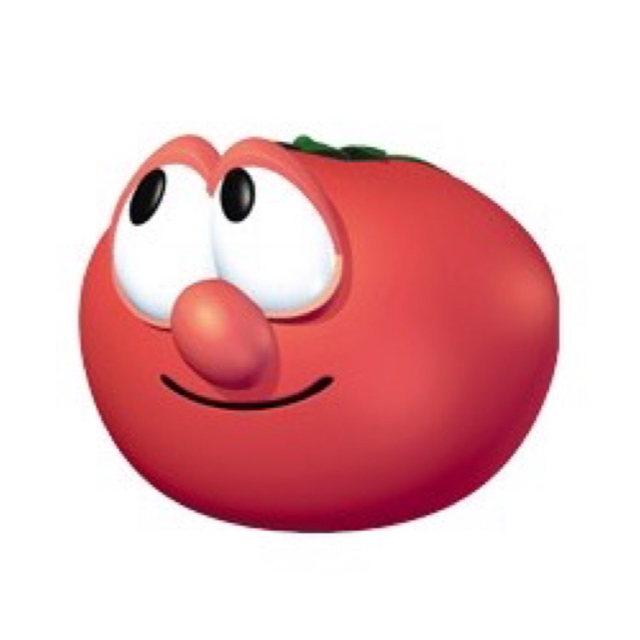 Veggietales bob. Помидор боб. Помидор задумался. Bob the tomato. Veggietales sumo of the opera.