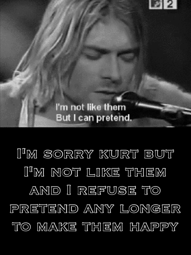 I could pretend to but that would