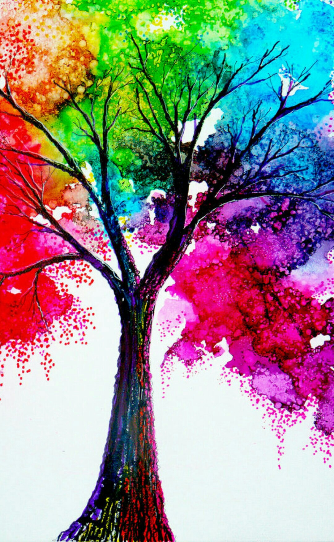 Интересные техники рисования. Волшебные рисунки акварелью. Красивые картины. Идеи для рисунков. Красивые рисунки красками.