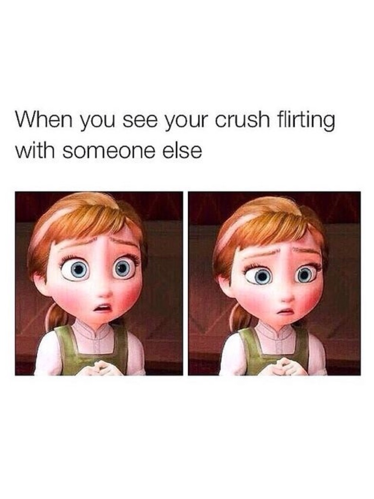 My crush started dating someone else