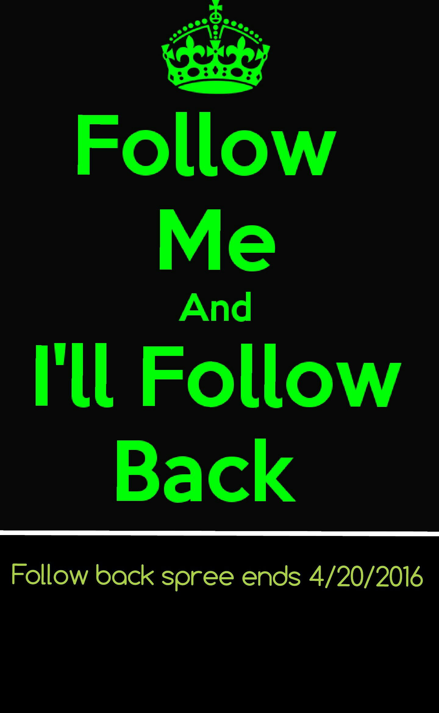 Can you follow me back. Can you follow me back